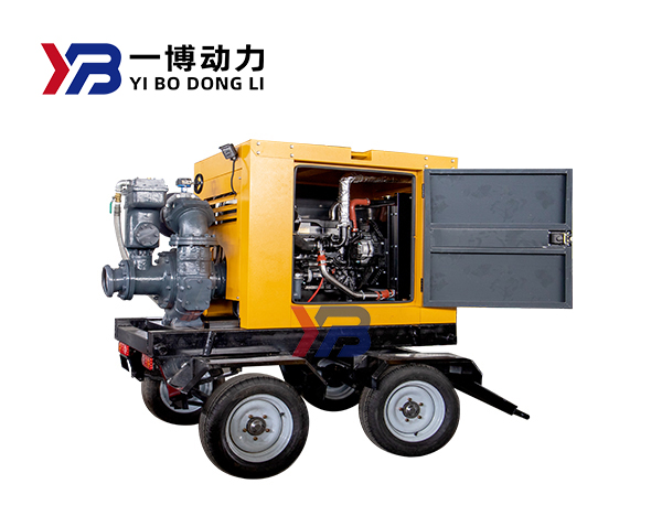 黄河铁牛移动自吸泵车